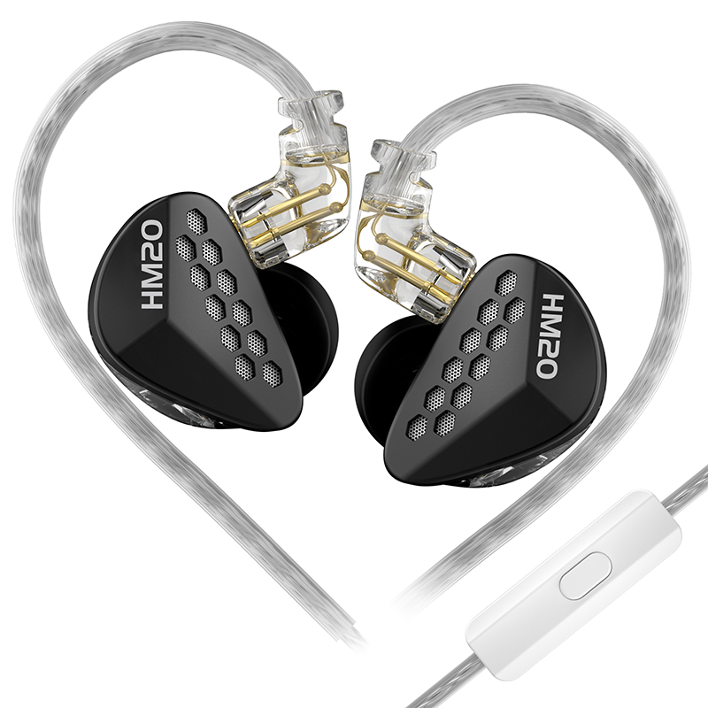 CCA HM20 XUN-7 Dynamic Driver & 7BA Hybrid IEM Earphones